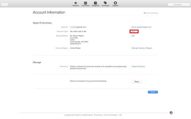 Cách bổ sung tùy chọn thanh toán PayPal vào tài khoản Apple 14999874416636-4