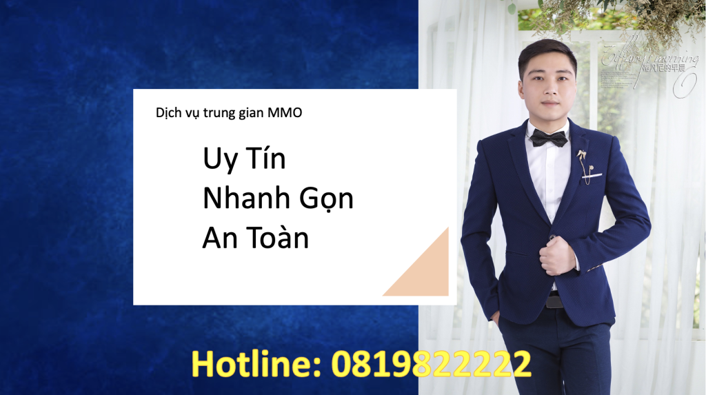 Dịch vụ giao dịch trung gian MMO Bảo Nguyễn